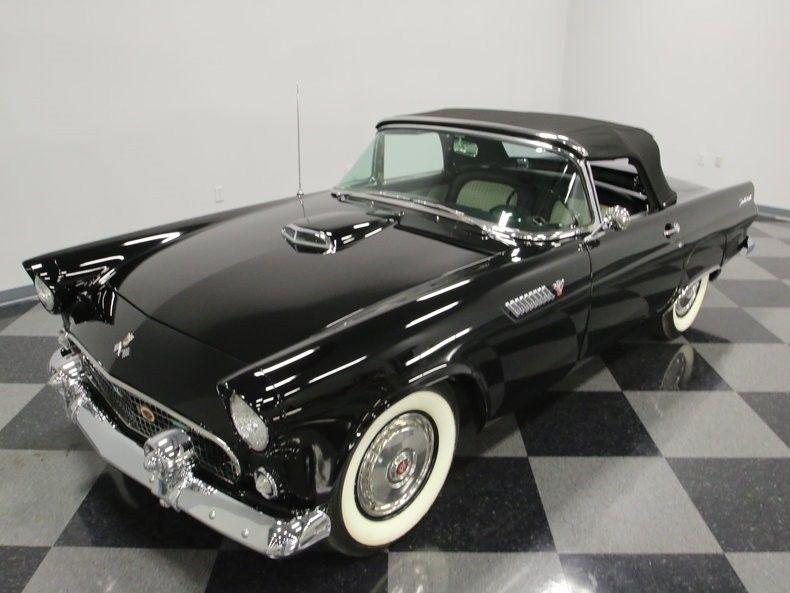 low miles 1955 Ford Thunderbird convertible