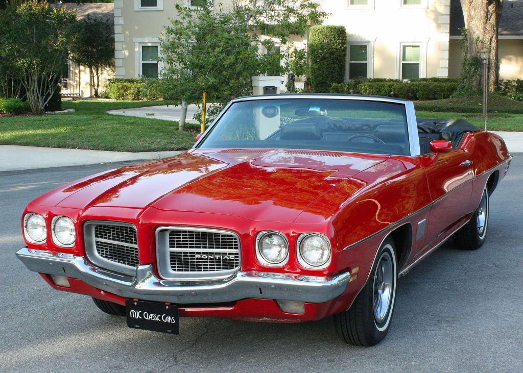 rare restored 1971 Pontiac Le Mans Sport Convertible for sale