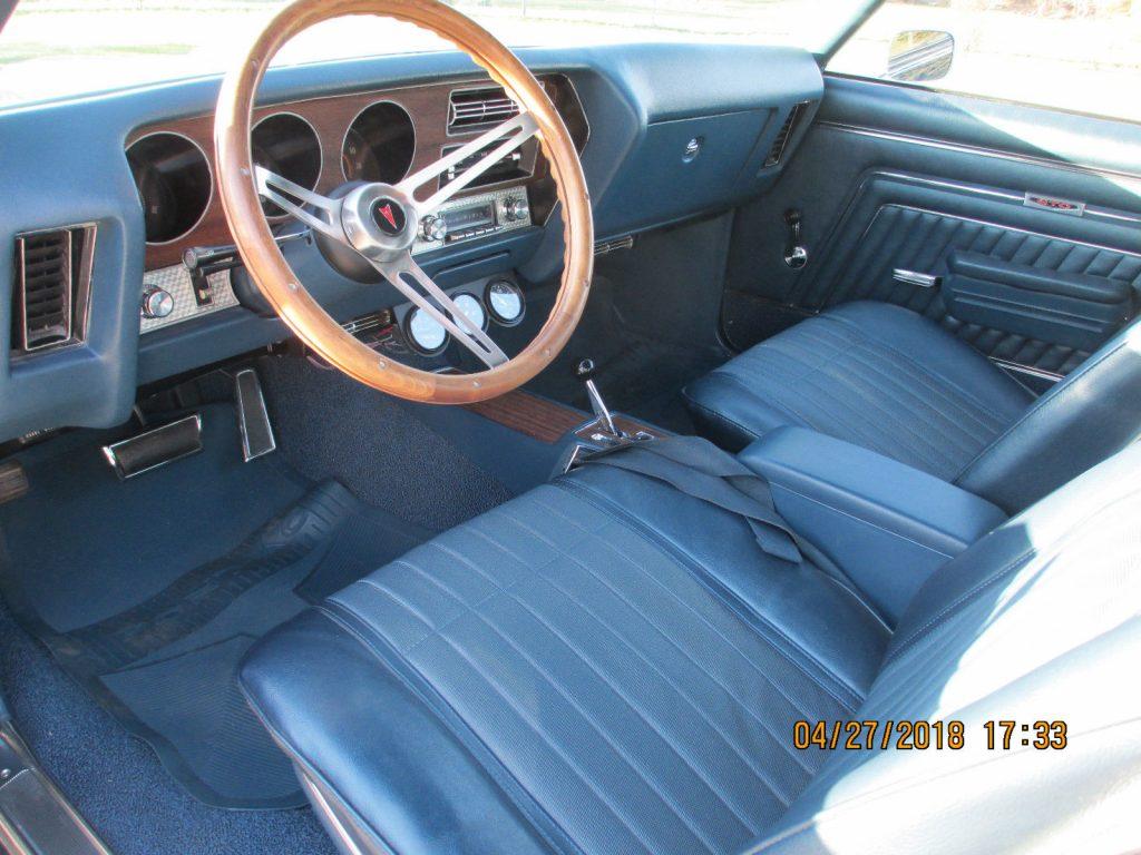 restored 1970 Pontiac GTO convertible