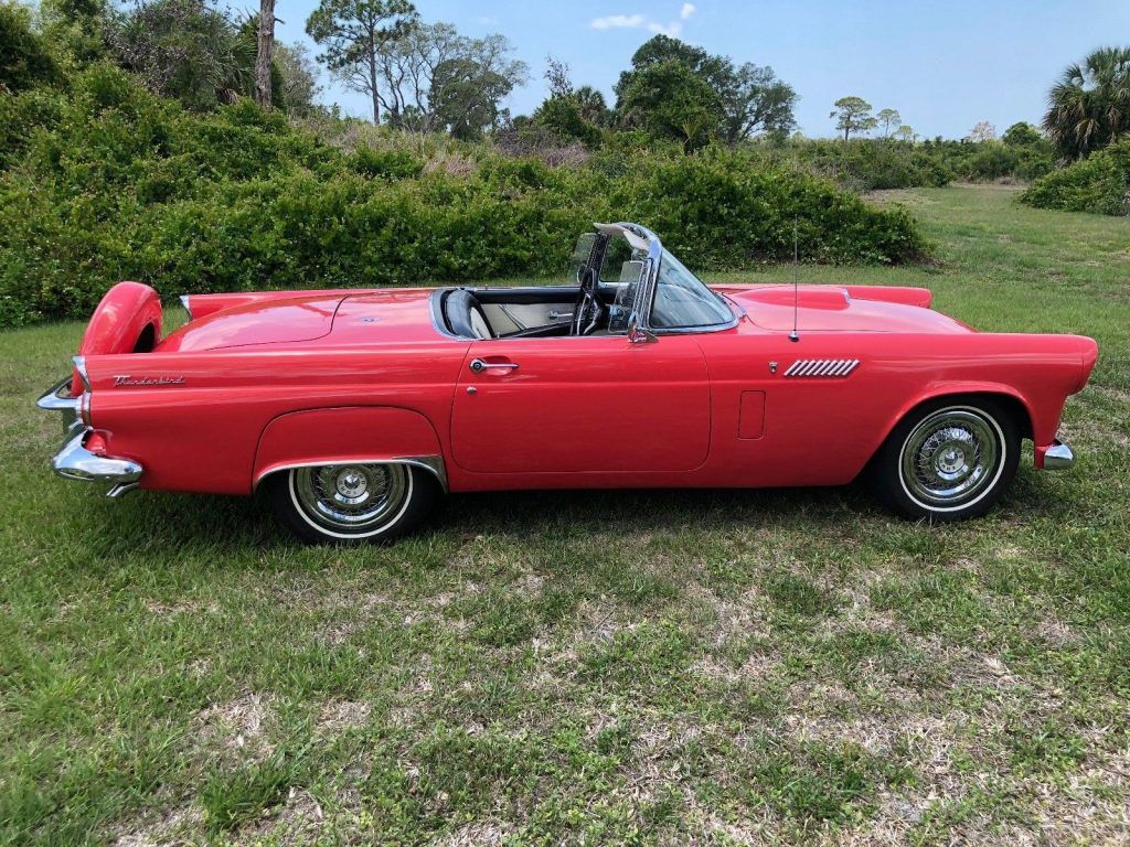 aftermarket AC 1956 Ford Thunderbird convertible