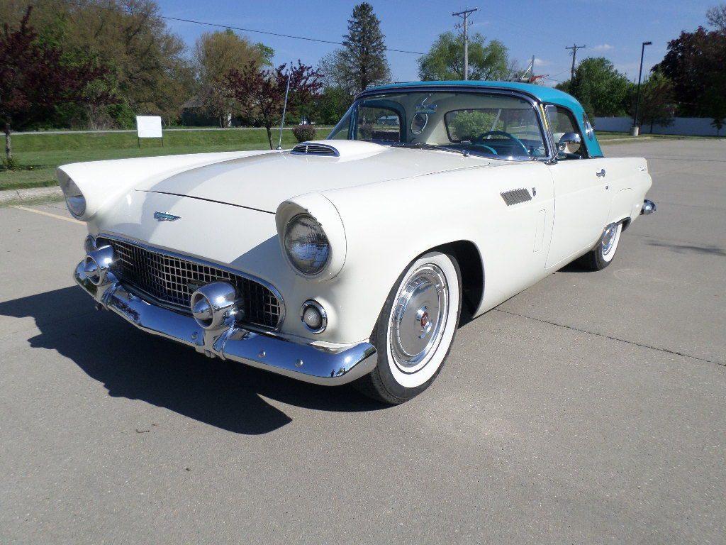 extremely well maintained 1956 Ford Thunderbird convertible