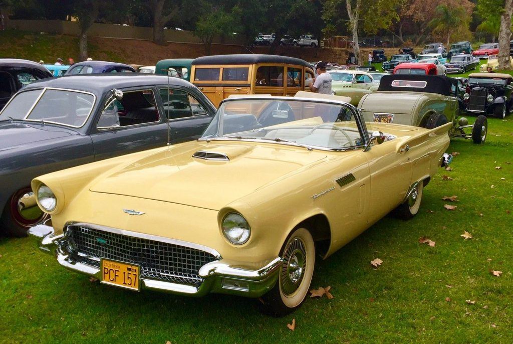 low miles 1957 Ford Thunderbird convertible