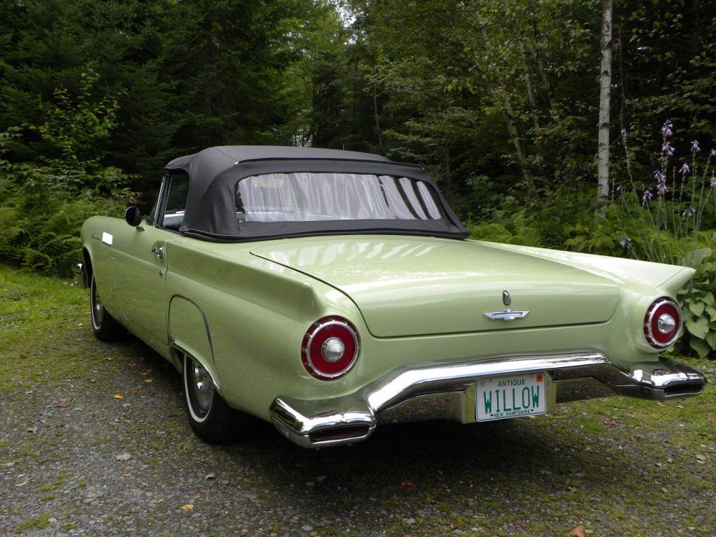 restored 1957 Ford Thunderbird Convertible