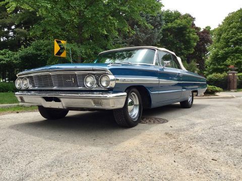 low miles 1964 Ford Galaxie 500 Convertible for sale