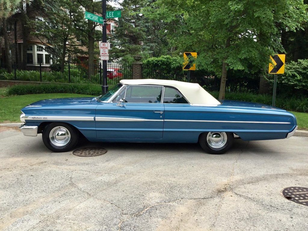 low miles 1964 Ford Galaxie 500 Convertible