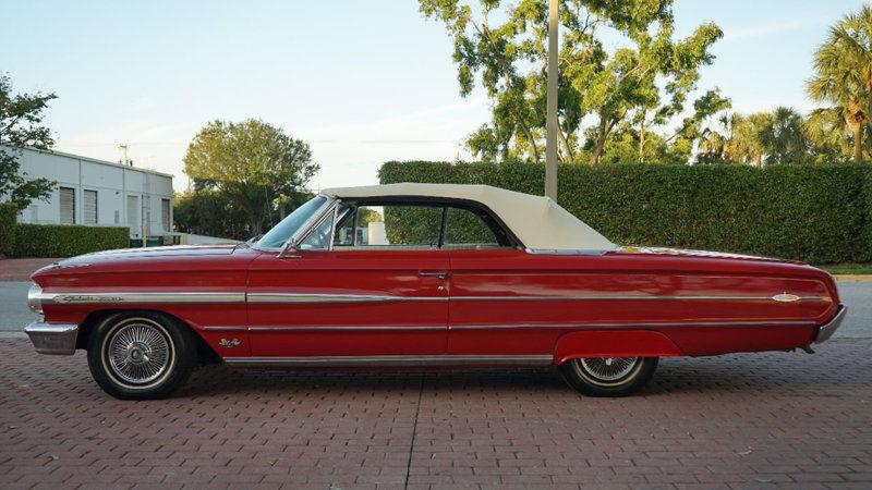 low miles 1964 Ford Galaxie 500 XL Convertible
