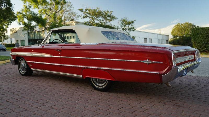 low miles 1964 Ford Galaxie 500 XL Convertible