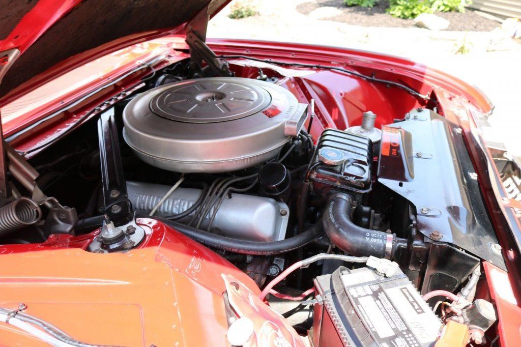 restored 1962 Ford Thunderbird Convertible