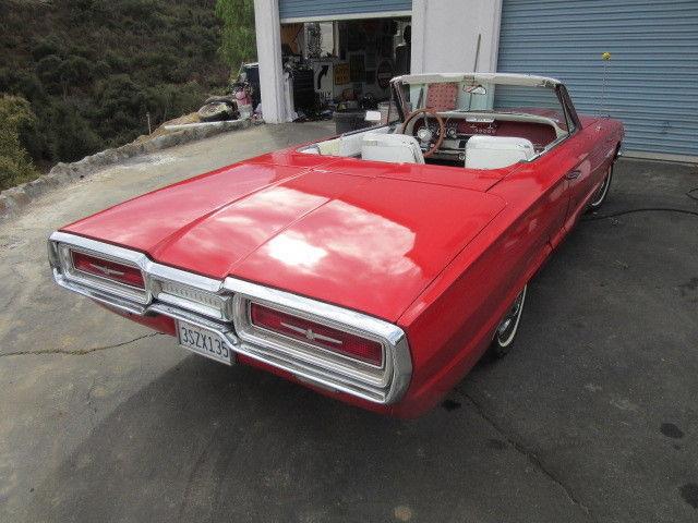 super straight 1964 Ford Thunderbird Sports Roadster convertible