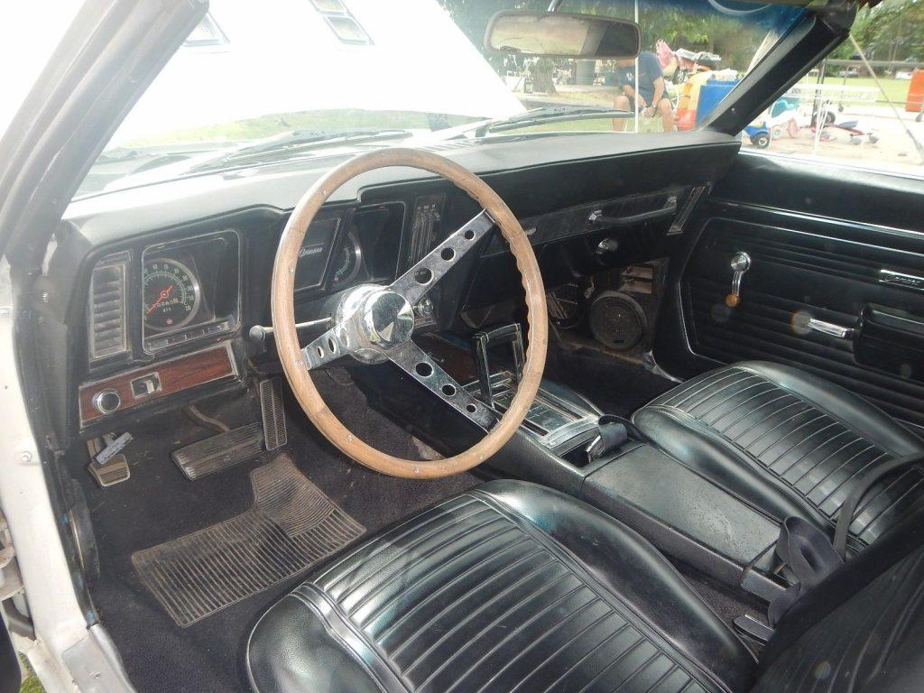 barn find 1969 Chevrolet Camaro Rally Sport convertible