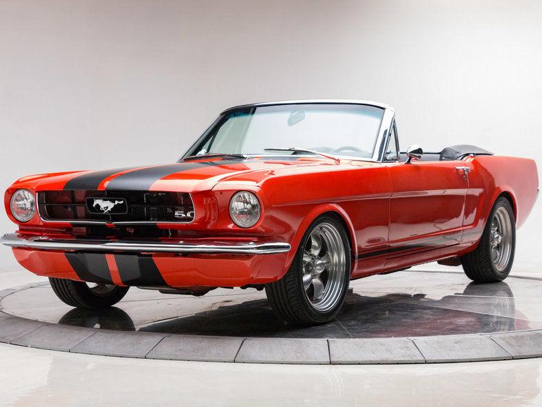 custom 1965 Ford Mustang Convertible