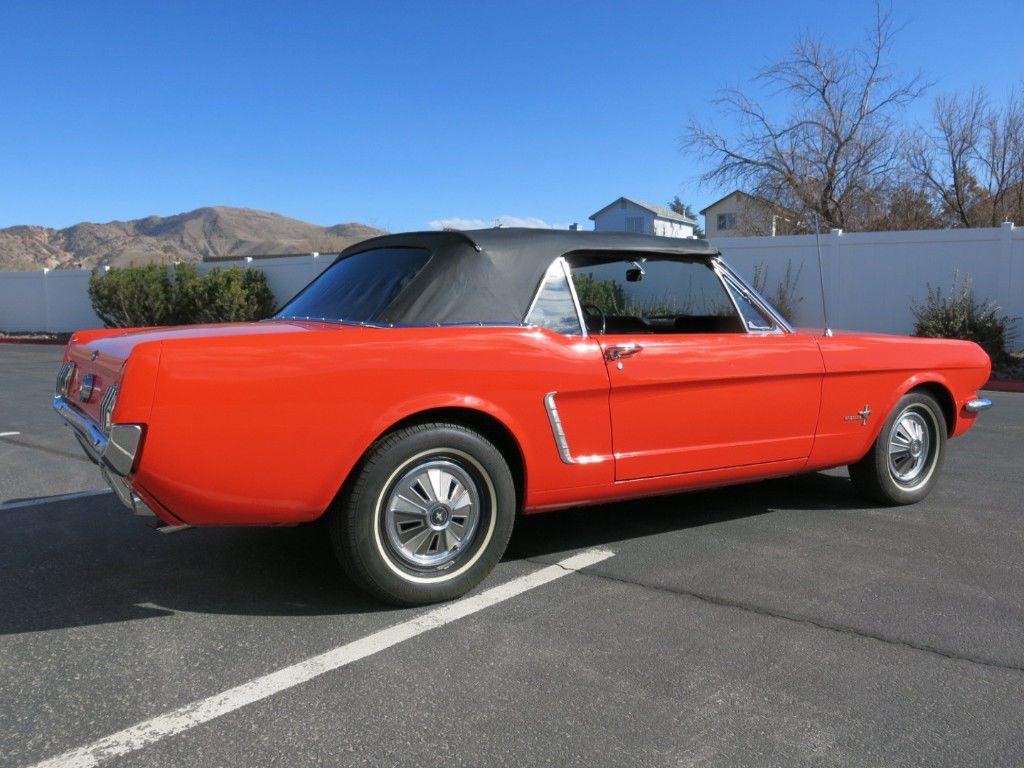 low miles 1965 Ford Mustang Convertible
