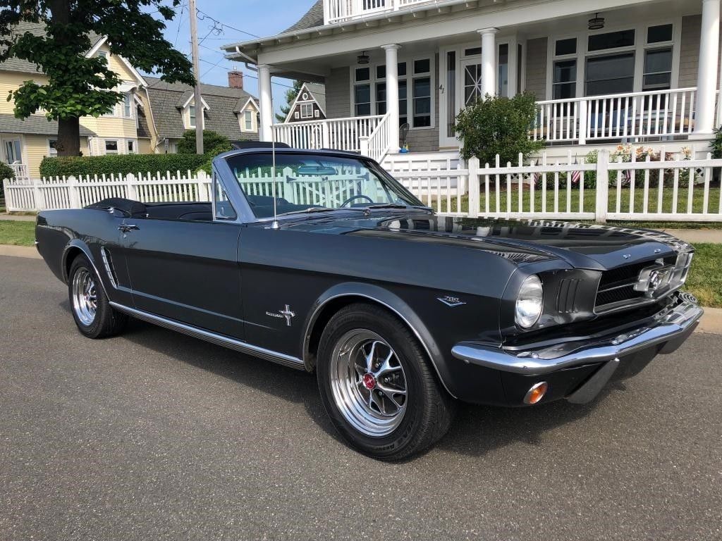 pampered 1965 Ford Mustang convertible