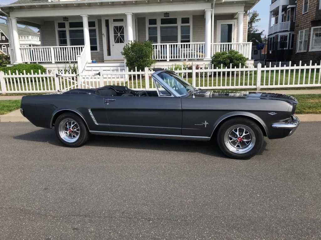 pampered 1965 Ford Mustang convertible