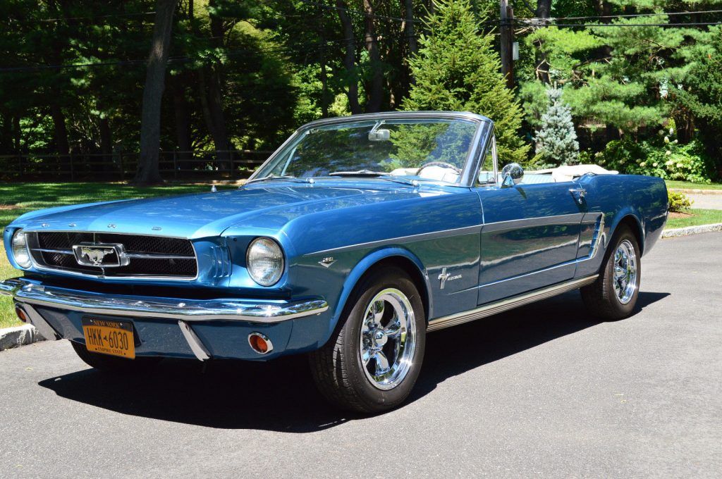 recently restored 1965 Ford Mustang Convertible