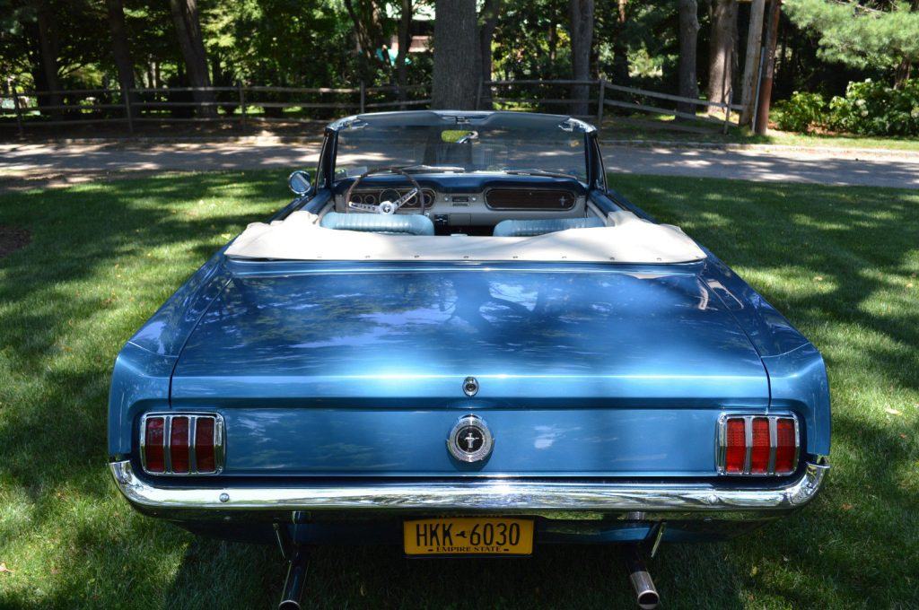 recently restored 1965 Ford Mustang Convertible