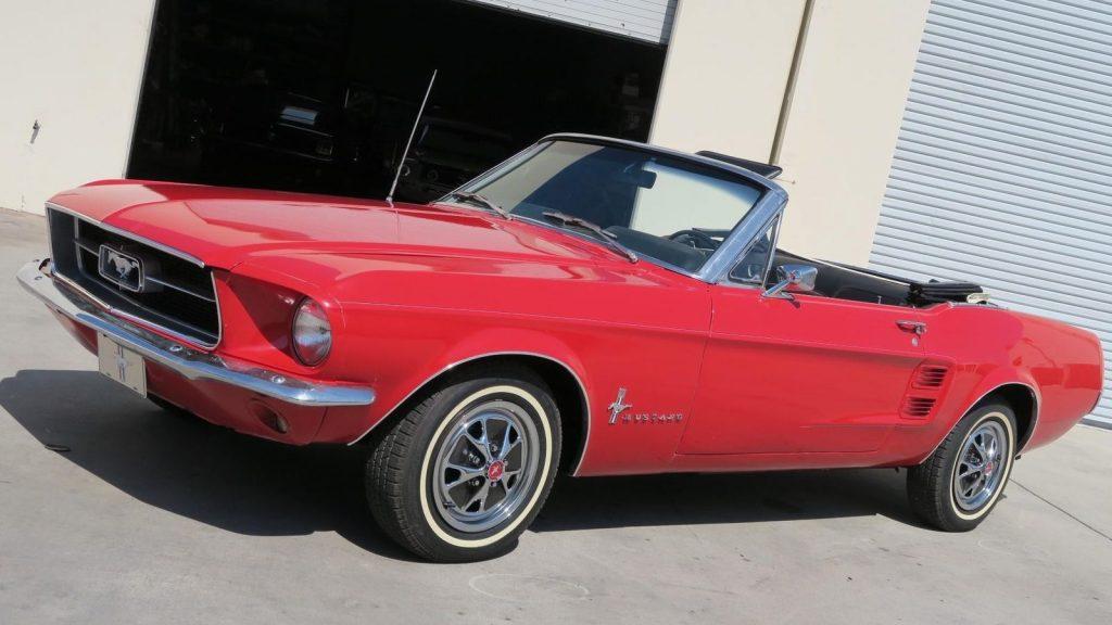 excellent 1967 Ford Mustang Convertible