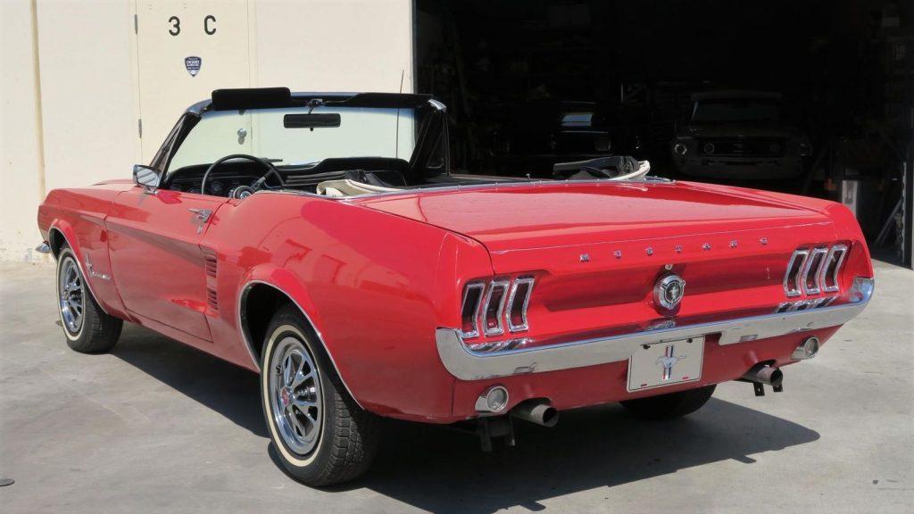 excellent 1967 Ford Mustang Convertible