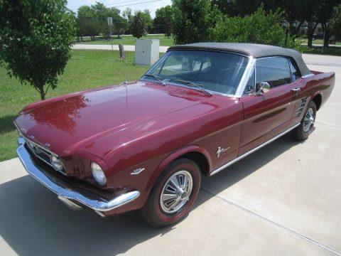 great cruiser 1966 Ford Mustang Convertible for sale