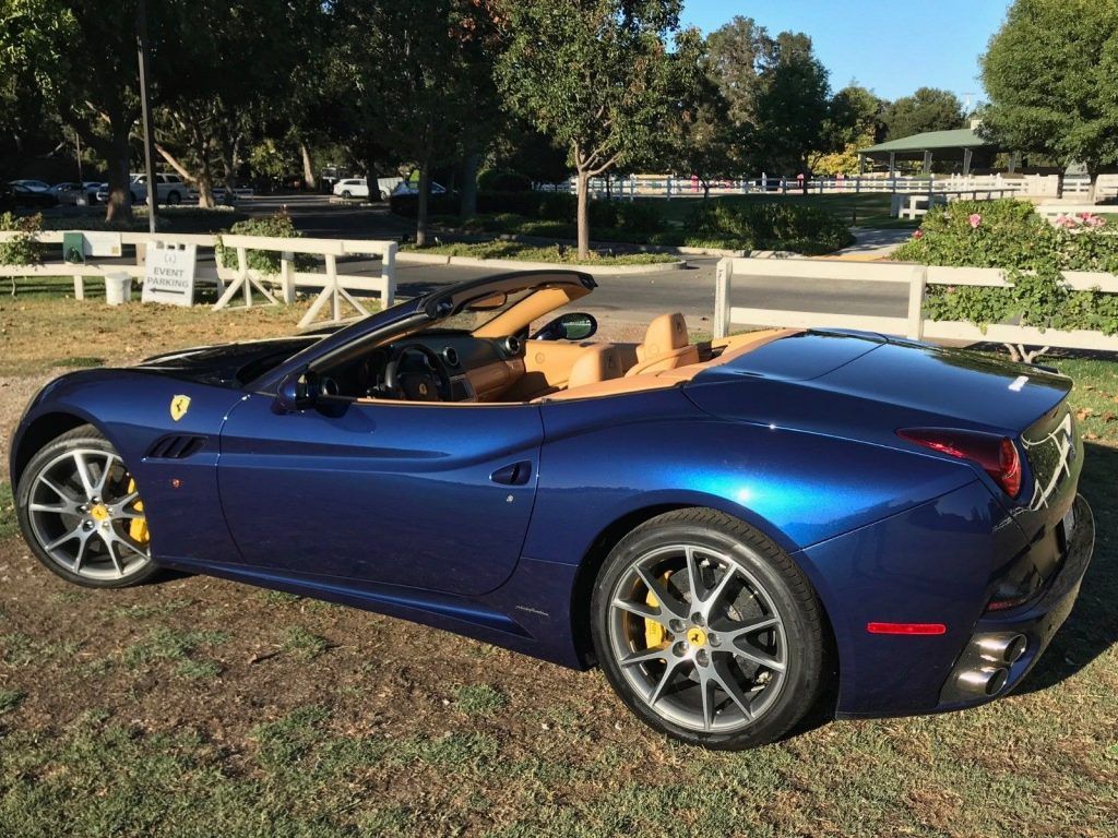 loaded 2011 Ferrari California convertible