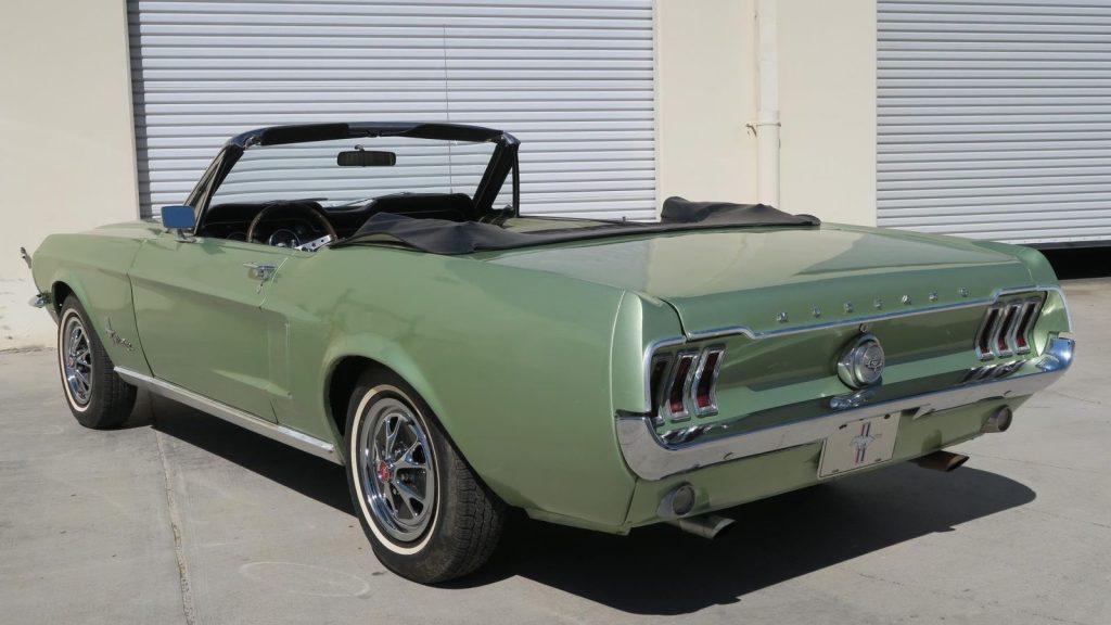 low miles 1968 Ford Mustang Convertible