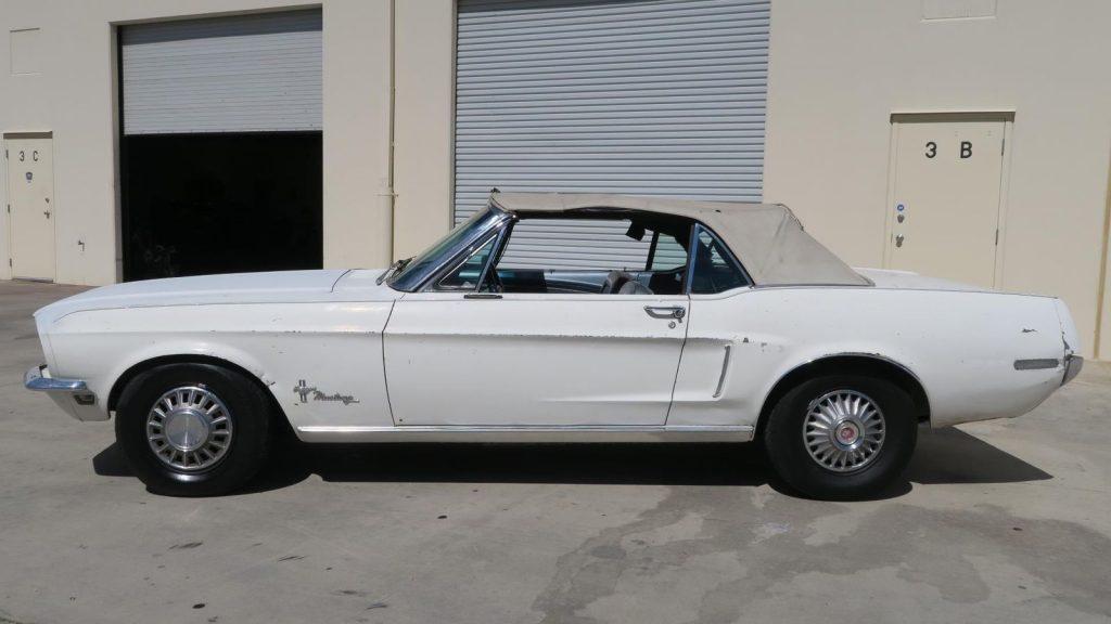 minor imperfections 1968 Ford Mustang Convertible
