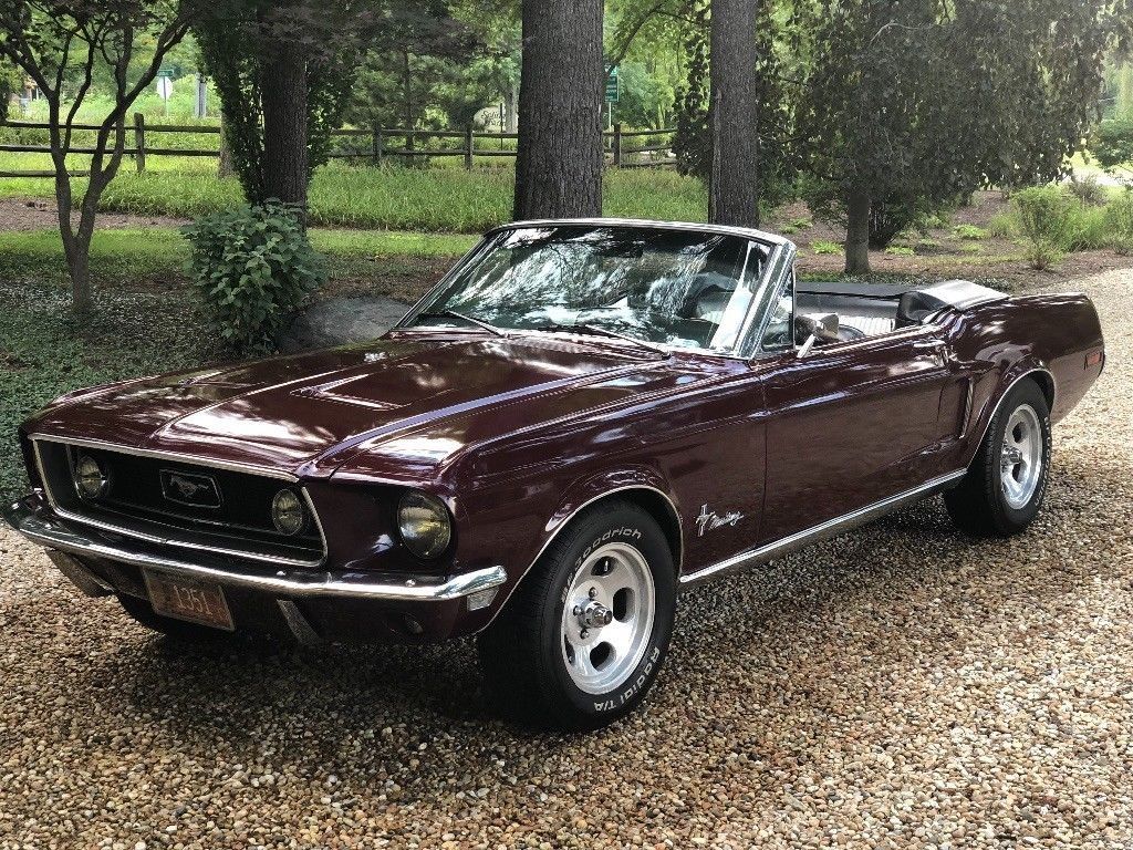renewed 1968 Ford Mustang Convertible