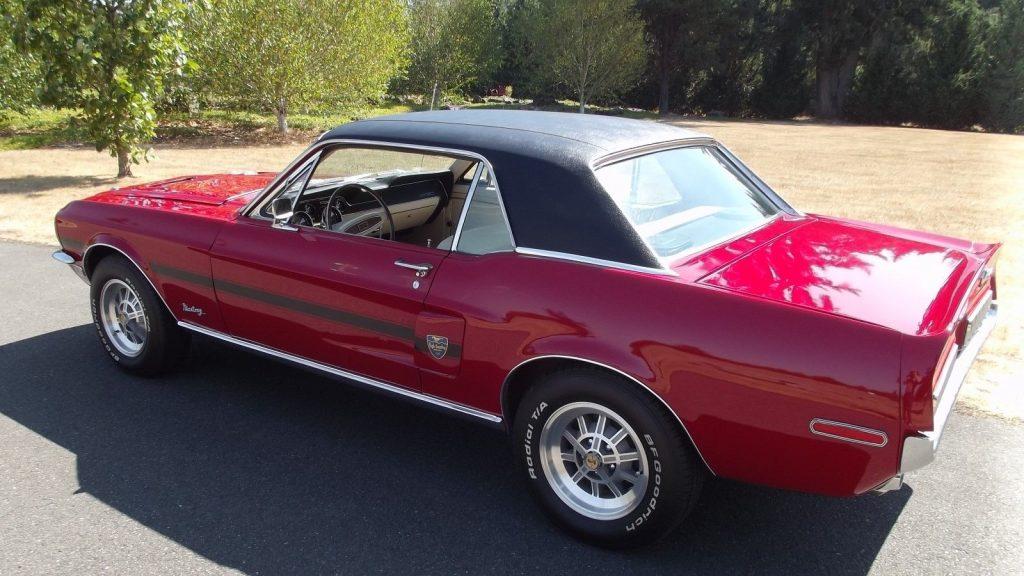 restored 1968 Ford Mustang California Special convertible