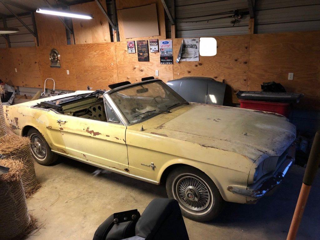 solid 1966 Ford Mustang Sprint Convertible
