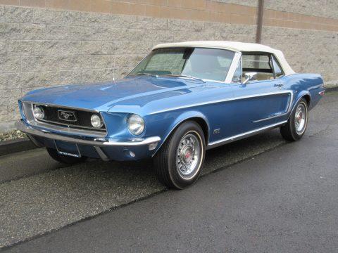 very rare 1968 Ford Mustang GT Convertible for sale