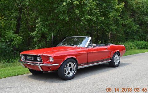 very sharp 1967 Ford Mustang Convertible GTA for sale