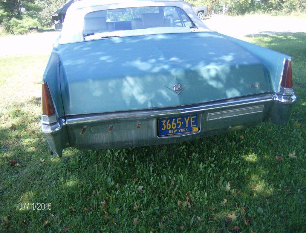 needs tlc 1969 Cadillac Deville Convertible