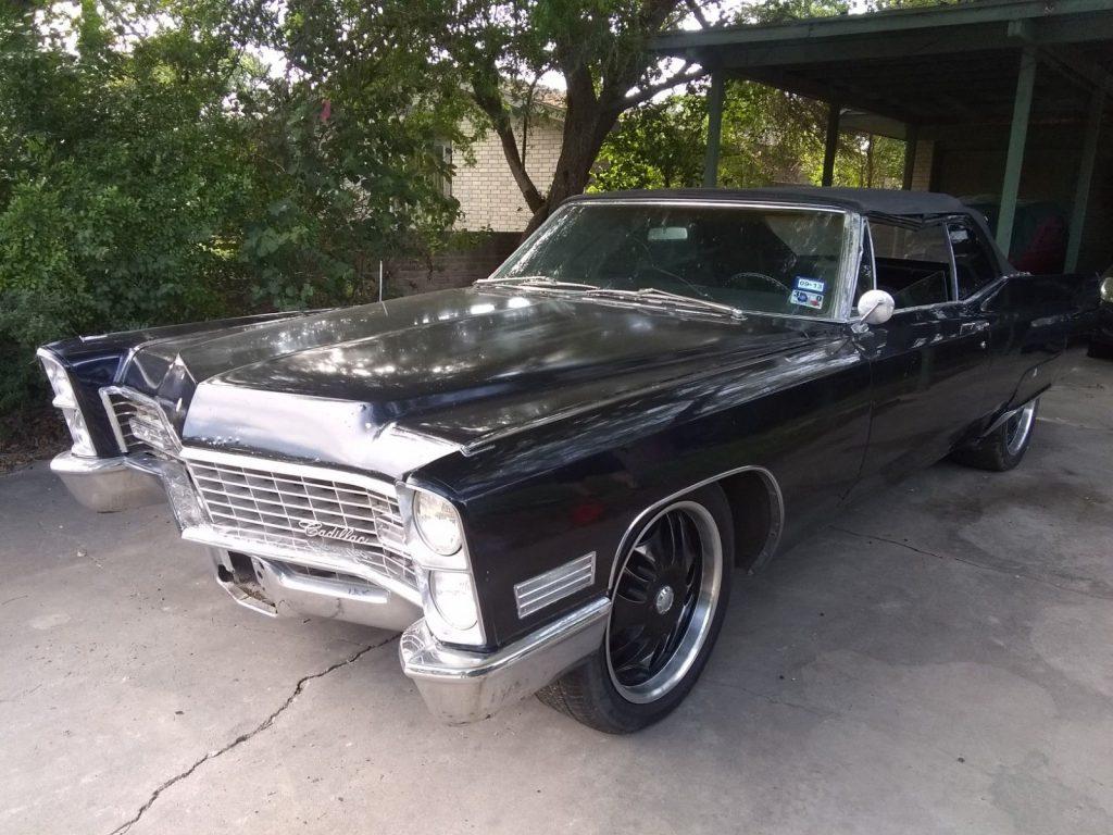 new top 1967 Cadillac DeVille Convertible