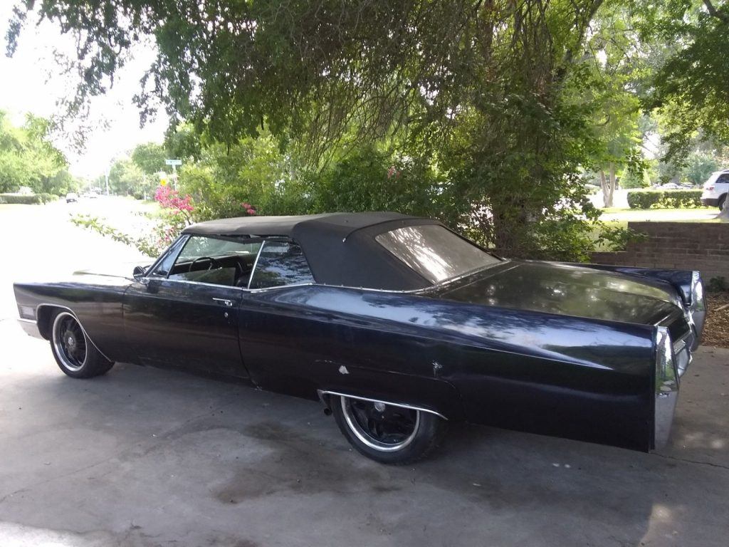 new top 1967 Cadillac DeVille Convertible