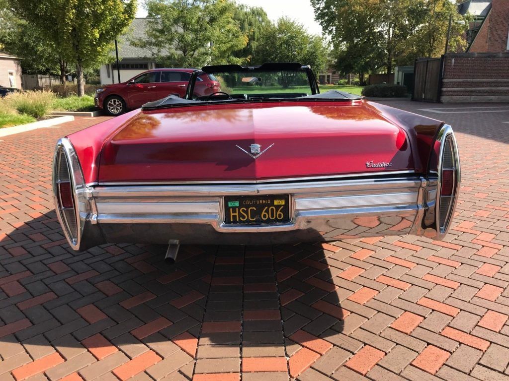 rust free 1968 Cadillac DeVille Convertible