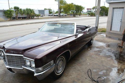 Beautiful 1969 Cadillac DeVille Convertible for sale