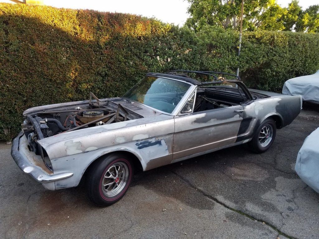 garage find 1965 Ford Mustang Convertible