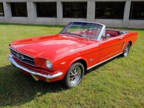 low miles 1965 Ford Mustang Convertible for sale