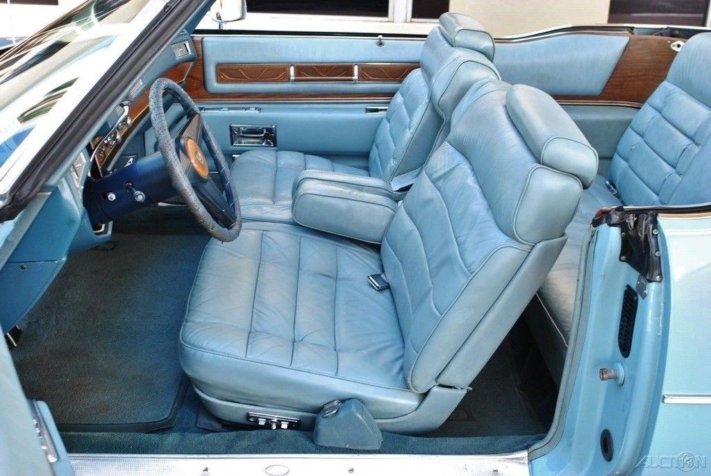 low miles 1975 Cadillac Eldorado Convertible