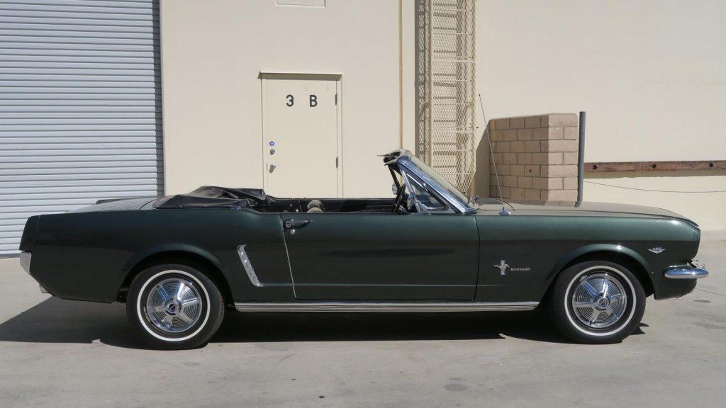 older paint 1965 Ford Mustang Convertible