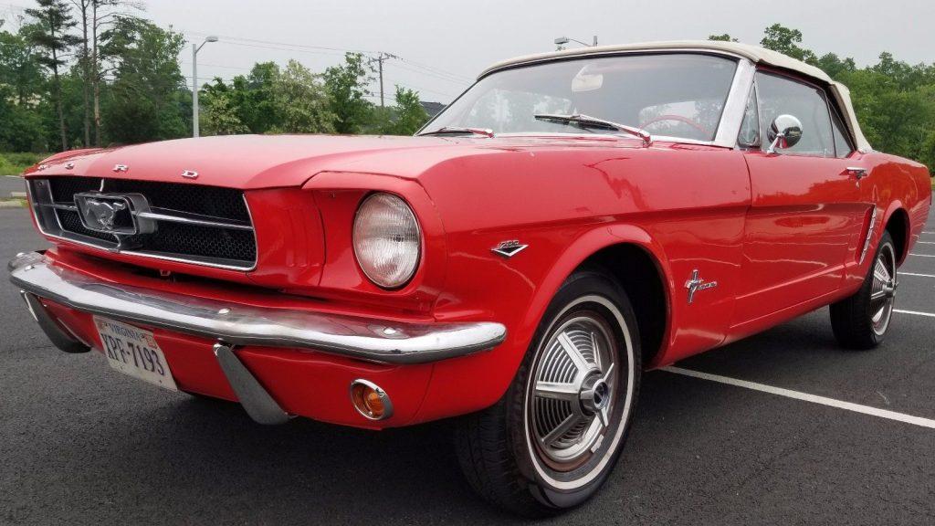 serviced 1965 Ford Mustang Covertible