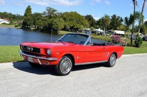 AC &amp; power steering 1966 Ford Mustang Convertible for sale
