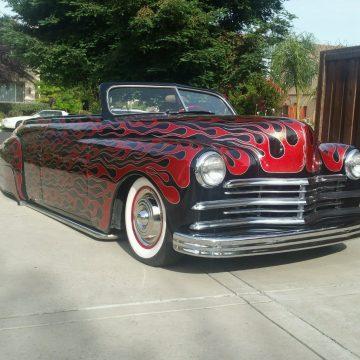 customized 1949 Plymouth Deluxe convertible for sale