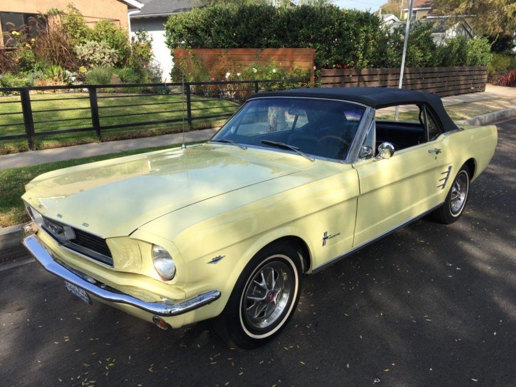 gorgeous 1966 Ford Mustang Convertible