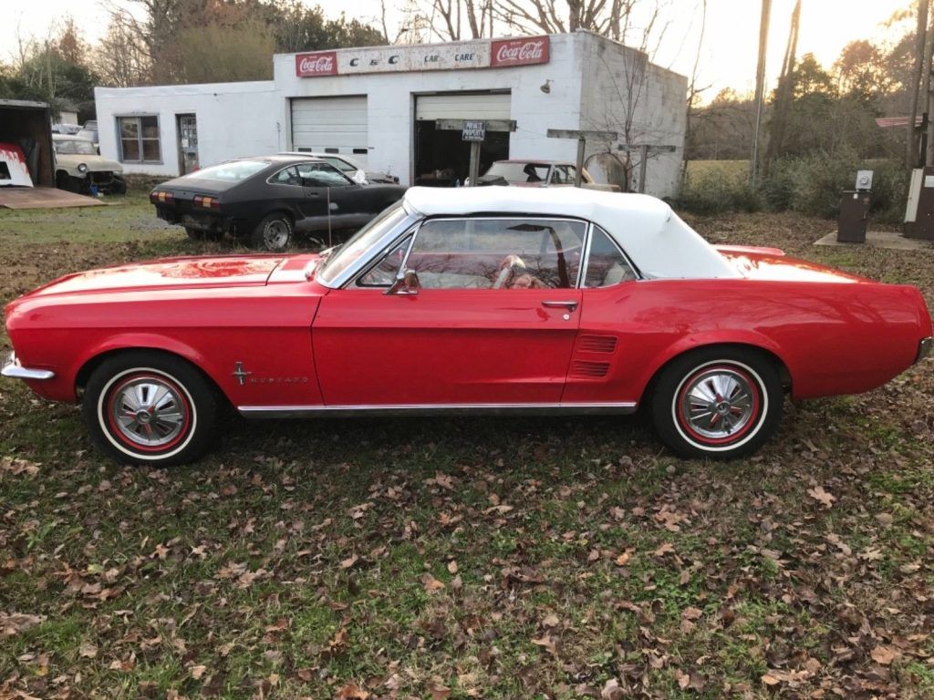 low miles 1967 Ford Mustang Convertible
