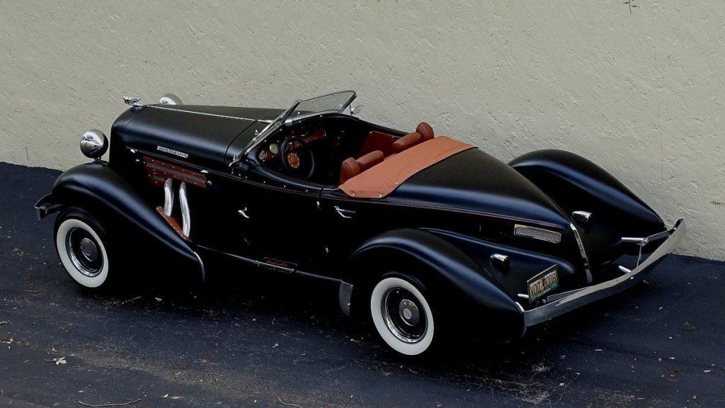 rare 1935 Auburn Replica convertible
