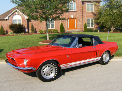 all original 1968 Ford Mustang GT500KR Convertible for sale