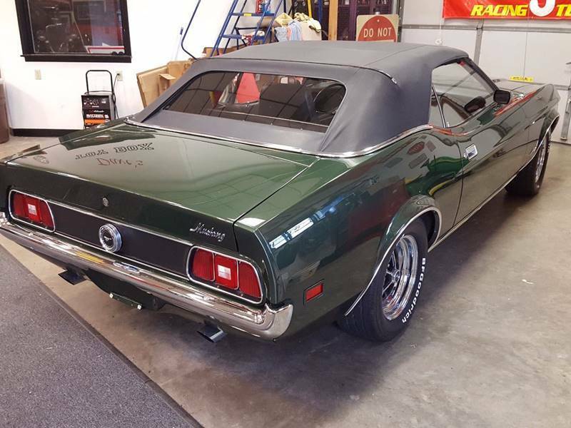 freshly restored 1972 Ford Mustang