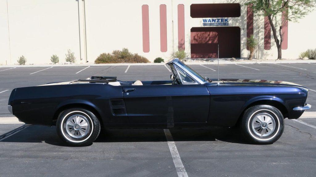 new paint 1967 Ford Mustang Convertible
