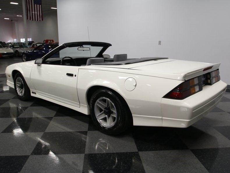 newly built engine 1989 Chevrolet Camaro RS Convertible